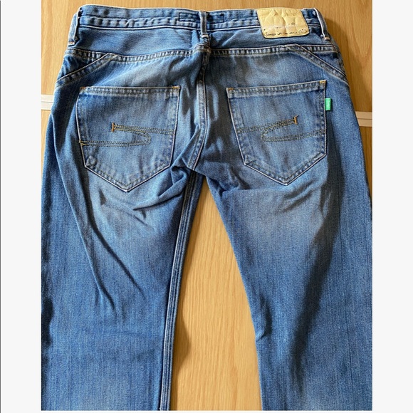 Men’s Combo Italian Denim Blue Jeans - Picture 2 of 3